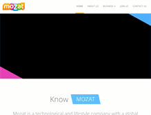 Tablet Screenshot of mozat.com